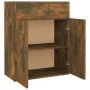 Smoked oak plywood sideboard 60x30x75 cm by vidaXL, Sideboards - Ref: Foro24-815375, Price: 52,13 €, Discount: %