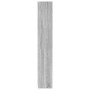 Estantería de 4 niveles contrachapada gris Sonoma 60x24x142 cm de vidaXL, Librerías y estanterías - Ref: Foro24-815430, Preci...