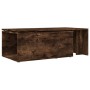 Mesa de centro madera contrachapada roble ahumado 150x50x35 cm de vidaXL, Mesas de centro - Ref: Foro24-815468, Precio: 68,93...