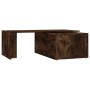 Mesa de centro madera contrachapada roble ahumado 150x50x35 cm de vidaXL, Mesas de centro - Ref: Foro24-815468, Precio: 68,93...