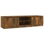 Mueble para TV madera contrachapada roble ahumado 140x40x35,5cm de vidaXL, Muebles TV - Ref: Foro24-815357, Precio: 79,34 €, ...