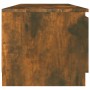 Mueble para TV madera contrachapada roble ahumado 140x40x35,5cm de vidaXL, Muebles TV - Ref: Foro24-815357, Precio: 79,34 €, ...