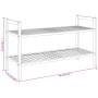 Zapatero de madera maciza nogal 69x27x41 cm de vidaXL, Zapateros y organizadores de calzado - Ref: Foro24-350361, Precio: 34,...