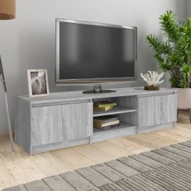 Mueble de TV madera contrachapada gris Sonoma 140x40x35,5 cm de vidaXL, Muebles TV - Ref: Foro24-815358, Precio: 83,87 €, Des...