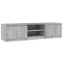 Mueble de TV madera contrachapada gris Sonoma 140x40x35,5 cm de vidaXL, Muebles TV - Ref: Foro24-815358, Precio: 79,53 €, Des...