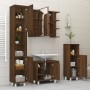 Armario de baño madera contrachapada roble marrón 30x30x95 cm de vidaXL, Muebles de baño - Ref: Foro24-815608, Precio: 54,93 ...