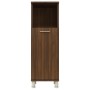 Armario de baño madera contrachapada roble marrón 30x30x95 cm de vidaXL, Muebles de baño - Ref: Foro24-815608, Precio: 54,93 ...