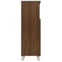 Armario de baño madera contrachapada roble marrón 30x30x95 cm de vidaXL, Muebles de baño - Ref: Foro24-815608, Precio: 54,93 ...