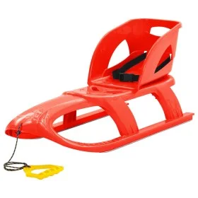 Trineo con asiento polipropileno rojo 102,5x40x23 cm de vidaXL, Trineos - Ref: Foro24-93722, Precio: 83,05 €, Descuento: %