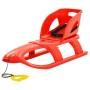 Trineo con asiento polipropileno rojo 102,5x40x23 cm de vidaXL, Trineos - Ref: Foro24-93722, Precio: 101,68 €, Descuento: %