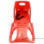 Trineo con asiento polipropileno rojo 102,5x40x23 cm de vidaXL, Trineos - Ref: Foro24-93722, Precio: 101,68 €, Descuento: %