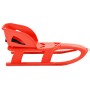 Trineo con asiento polipropileno rojo 102,5x40x23 cm de vidaXL, Trineos - Ref: Foro24-93722, Precio: 101,68 €, Descuento: %