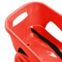 Trineo con asiento polipropileno rojo 102,5x40x23 cm de vidaXL, Trineos - Ref: Foro24-93722, Precio: 101,68 €, Descuento: %