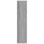 Estantería/Aparador madera contrachapada gris 66x30x130 cm de vidaXL, Librerías y estanterías - Ref: Foro24-815250, Precio: 8...