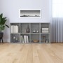 Estantería/Aparador madera contrachapada gris 66x30x130 cm de vidaXL, Librerías y estanterías - Ref: Foro24-815250, Precio: 8...