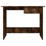 Escritorio madera contrachapada roble ahumado 100x50x76 cm de vidaXL, Escritorios - Ref: Foro24-815333, Precio: 65,67 €, Desc...
