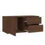 TV-Schrank aus braunem Eichensperrholz, 80 x 34 x 36 cm von vidaXL, TV-Möbel - Ref: Foro24-815497, Preis: 50,18 €, Rabatt: %