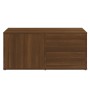 Mueble de TV madera contrachapada roble marrón 80x34x36 cm de vidaXL, Muebles TV - Ref: Foro24-815497, Precio: 52,26 €, Descu...