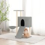 Rascador para gatos con postes de sisal gris claro 96 cm de vidaXL, Mobiliario para gatos - Ref: Foro24-171646, Precio: 37,24...