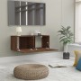 Mueble para TV madera de ingeniería marrón roble 80x30x30 cm de vidaXL, Muebles TV - Ref: Foro24-815506, Precio: 55,58 €, Des...