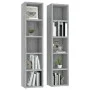 CD-Regal 2 Stück Holz Grau Sonoma 21x16x93,5 cm von vidaXL, CD- und DVD-Speicher - Ref: Foro24-815319, Preis: 45,24 €, Rabatt: %