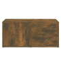 Mueble para TV madera contrachapada roble ahumado 80x34x36 cm de vidaXL, Muebles TV - Ref: Foro24-815495, Precio: 50,18 €, De...