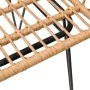 Sillas de jardín con reposabrazos 2 uds ratán PE 56x64x80 cm de vidaXL, Sillas de jardín - Ref: Foro24-319426, Precio: 110,36...