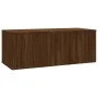 Mueble TV madera contrachapada color marrón roble 80x34x30 cm de vidaXL, Muebles TV - Ref: Foro24-815500, Precio: 67,80 €, De...