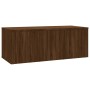 Mueble TV madera contrachapada color marrón roble 80x34x30 cm de vidaXL, Muebles TV - Ref: Foro24-815500, Precio: 69,01 €, De...