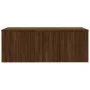 Mueble TV madera contrachapada color marrón roble 80x34x30 cm de vidaXL, Muebles TV - Ref: Foro24-815500, Precio: 67,80 €, De...
