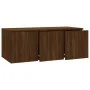 Mueble TV madera contrachapada color marrón roble 80x34x30 cm de vidaXL, Muebles TV - Ref: Foro24-815500, Precio: 67,80 €, De...