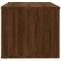Mueble TV madera contrachapada color marrón roble 80x34x30 cm de vidaXL, Muebles TV - Ref: Foro24-815500, Precio: 69,01 €, De...