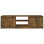 Mueble para TV madera contrachapada roble ahumado 120x30x35,5cm de vidaXL, Muebles TV - Ref: Foro24-815339, Precio: 68,67 €, ...