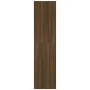 Armario madera contrachapada marrón roble 100x50x200 cm de vidaXL, Armarios roperos - Ref: Foro24-815347, Precio: 178,62 €, D...