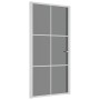 Puerta interior vidrio EGS y aluminio blanco 102,5x201,5 cm de vidaXL, Puertas para el hogar - Ref: Foro24-350591, Precio: 19...