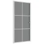 Puerta interior vidrio EGS y aluminio blanco 102,5x201,5 cm de vidaXL, Puertas para el hogar - Ref: Foro24-350591, Precio: 19...