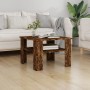 Mesa de centro madera contrachapada roble ahumado 60x60x42 cm de vidaXL, Mesas de centro - Ref: Foro24-815264, Precio: 43,45 ...