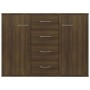 Aparador madera contrachapada roble marrón 88x30x65 cm de vidaXL, Aparadores - Ref: Foro24-815371, Precio: 101,06 €, Descuent...