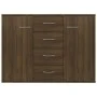 Sideboard aus braunem Eichensperrholz 88x30x65 cm von vidaXL, Sideboards - Ref: Foro24-815371, Preis: 99,41 €, Rabatt: %