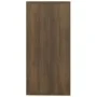 Aparador madera contrachapada roble marrón 88x30x65 cm de vidaXL, Aparadores - Ref: Foro24-815371, Precio: 99,41 €, Descuento: %