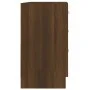 Mueble de lavabo madera contrachapada marrón roble 63x30x54 cm de vidaXL, Muebles de baño - Ref: Foro24-815632, Precio: 61,83...