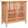 Armario de lavabo madera maciza de nogal 66x29x61,5 cm de vidaXL, Tocadores de baño - Ref: Foro24-350355, Precio: 108,90 €, D...