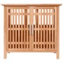 Armario de lavabo madera maciza de nogal 66x29x61,5 cm de vidaXL, Tocadores de baño - Ref: Foro24-350355, Precio: 114,50 €, D...