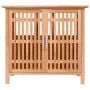 Armario de lavabo madera maciza de nogal 66x29x61,5 cm de vidaXL, Tocadores de baño - Ref: Foro24-350355, Precio: 108,90 €, D...