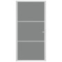 Puerta interior vidrio EGS y aluminio blanco 102,5x201,5 cm de vidaXL, Puertas para el hogar - Ref: Foro24-350587, Precio: 18...