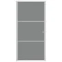 Puerta interior vidrio EGS y aluminio blanco 102,5x201,5 cm by vidaXL, Doors for the home - Ref: Foro24-350587, Price: 182,41...