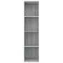 Estantería/mueble de TV contrachapada gris Sonoma 36x30x143 cm de vidaXL, Librerías y estanterías - Ref: Foro24-815247, Preci...
