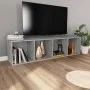 Estantería/mueble de TV contrachapada gris Sonoma 36x30x143 cm de vidaXL, Librerías y estanterías - Ref: Foro24-815247, Preci...