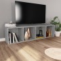Estantería/mueble de TV contrachapada gris Sonoma 36x30x143 cm de vidaXL, Librerías y estanterías - Ref: Foro24-815247, Preci...