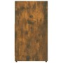 Armario de baño madera contrachapada roble ahumado 60x33x60 cm de vidaXL, Muebles de baño - Ref: Foro24-815525, Precio: 38,51...